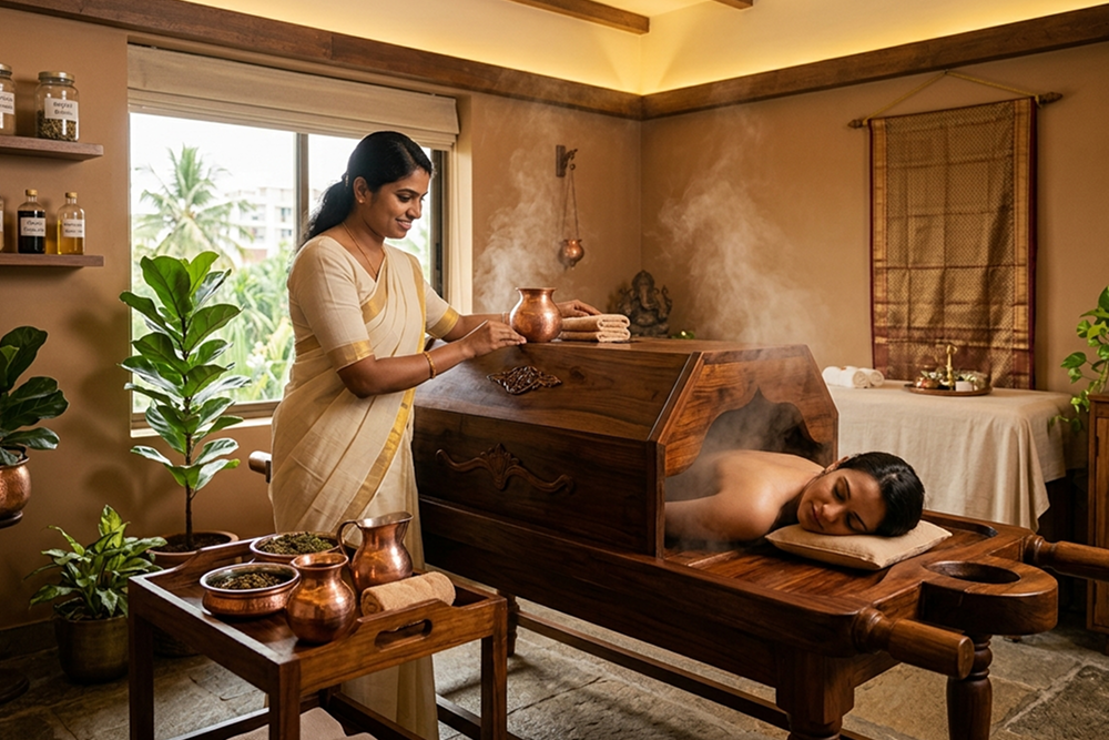 Best Swedana Ayurveda Therapy in Bangalore for Detox & Pain Relief