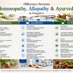 Difference Between Homoeopathy, Allopathy, and Ayurveda in Bangalore